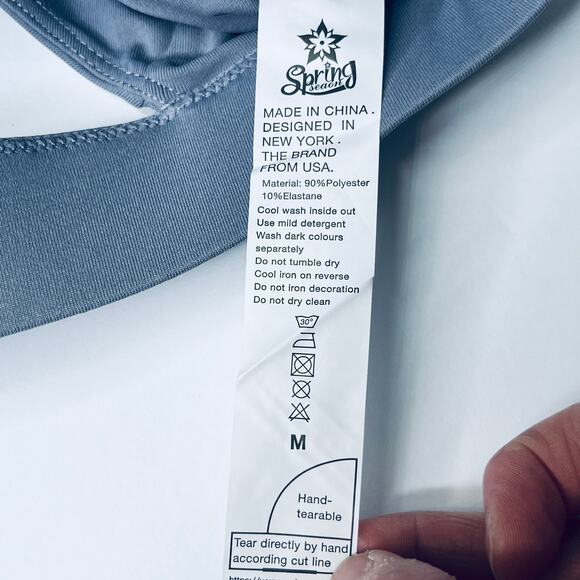 Spring Seaon Front Zip Racerback Bra New M - Picture 4 of 4